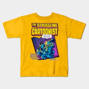 Struggling Cartoonist Open Book Kids T-Shirt